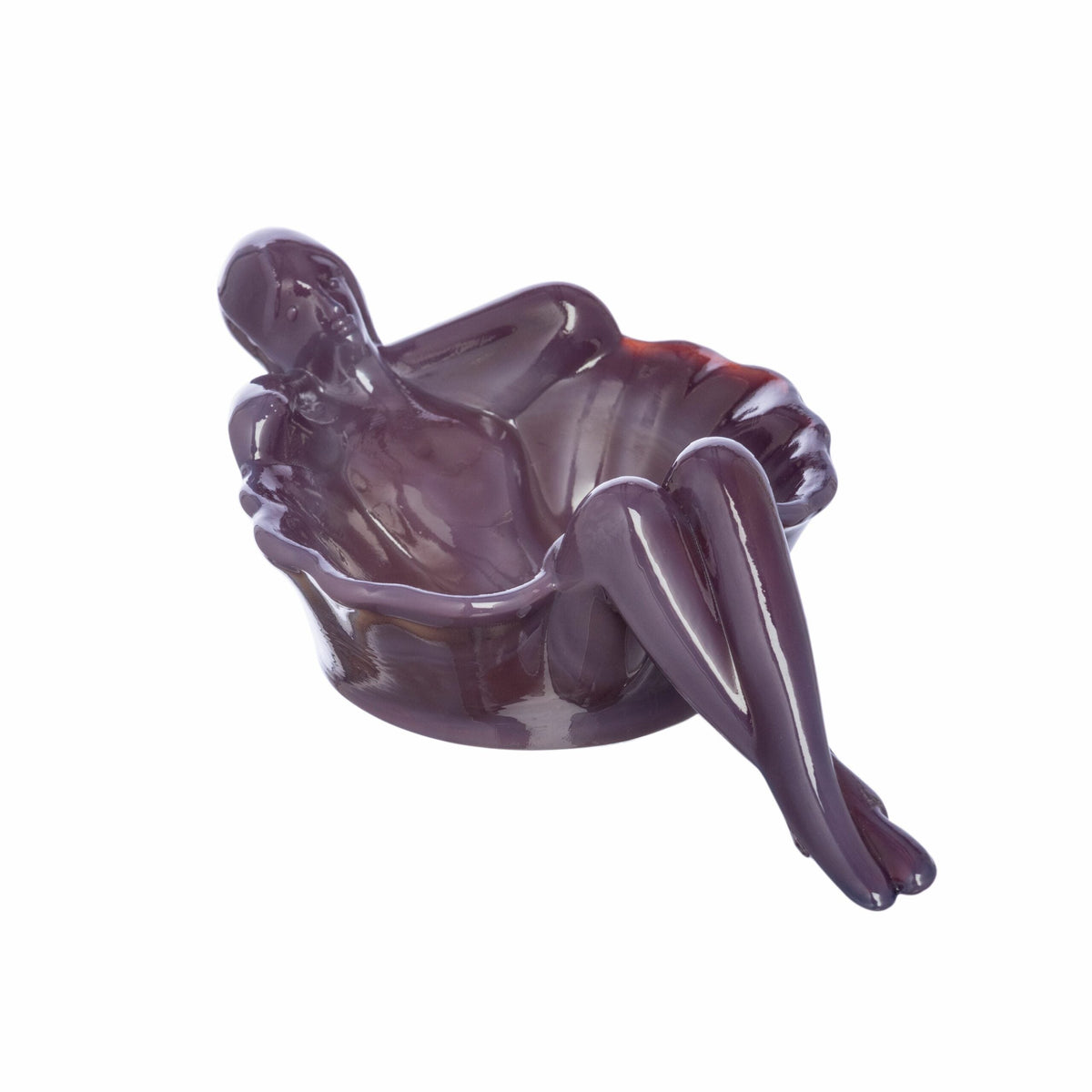 Bathing Beauty Soap Dish Eggplant