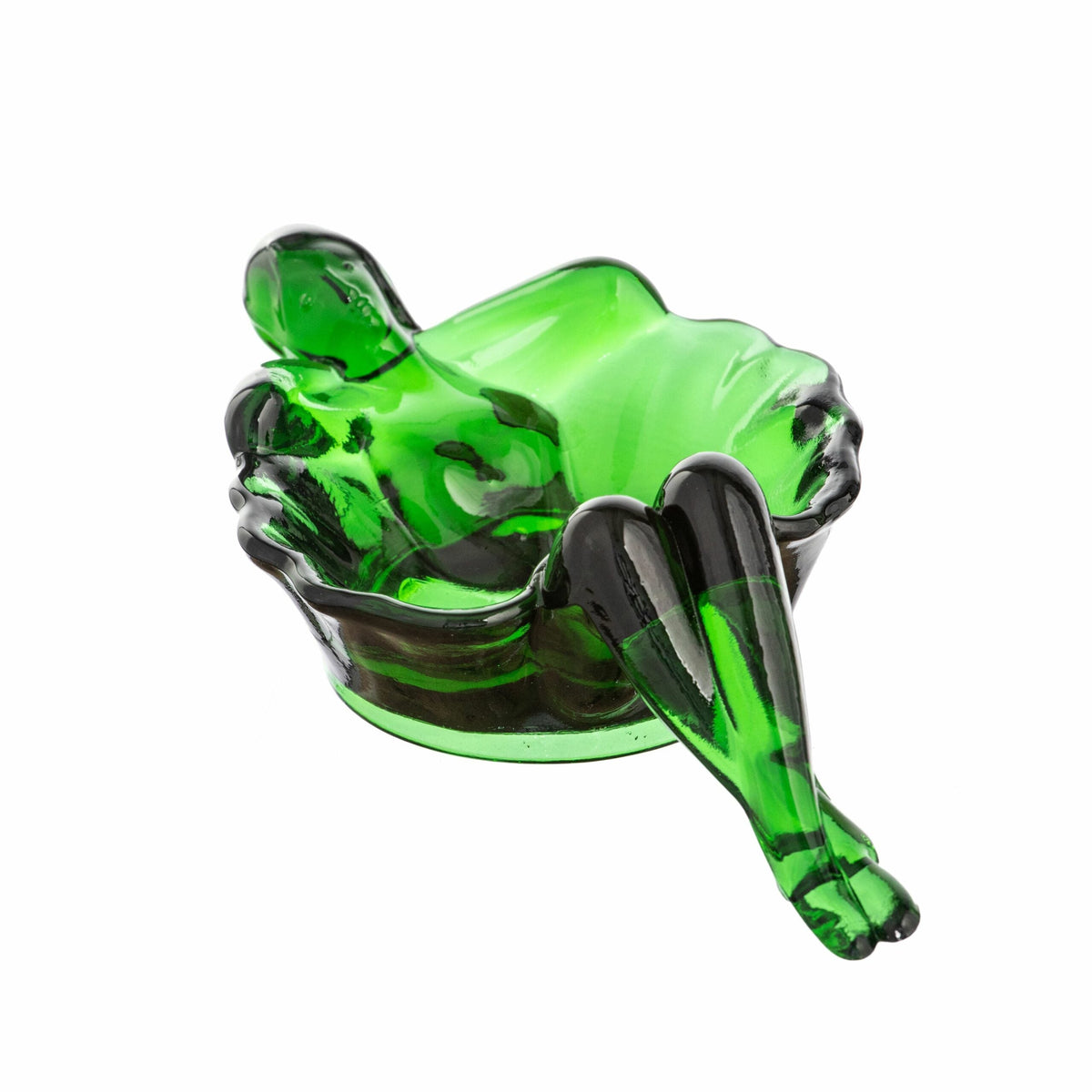 Bathing Beauty Soap Dish Hunter Green