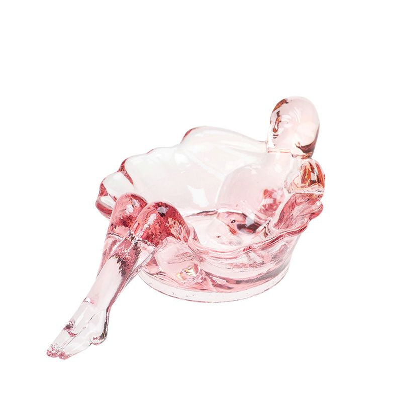 Bathing Beauty Soap Dish Rose