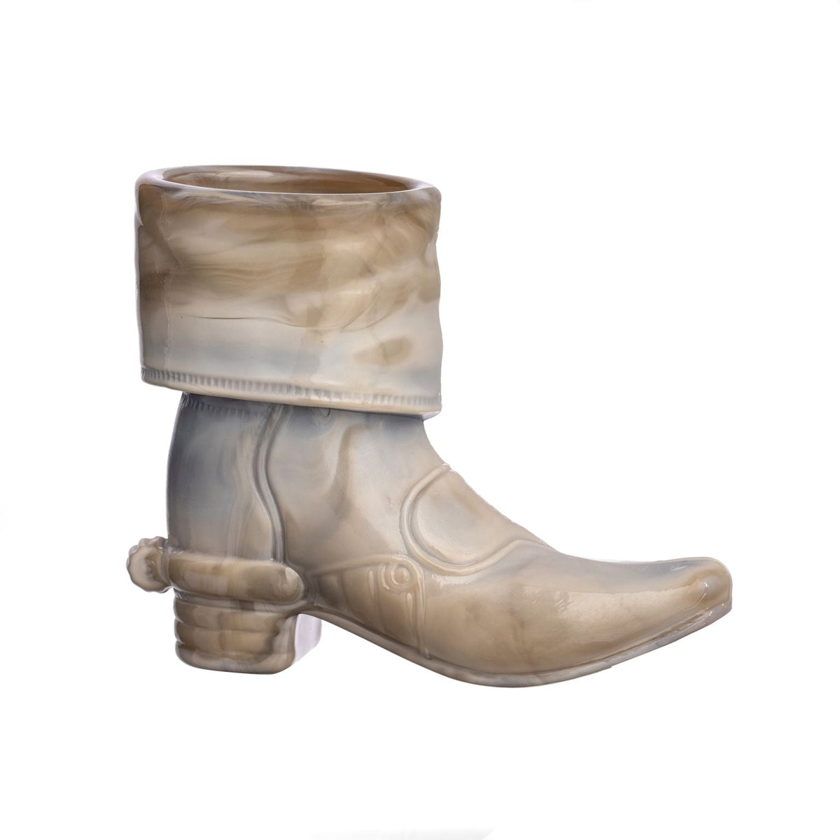 Cowboy Boot Shot Glass Marble