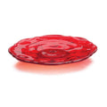Thistle Dessert Plate Red
