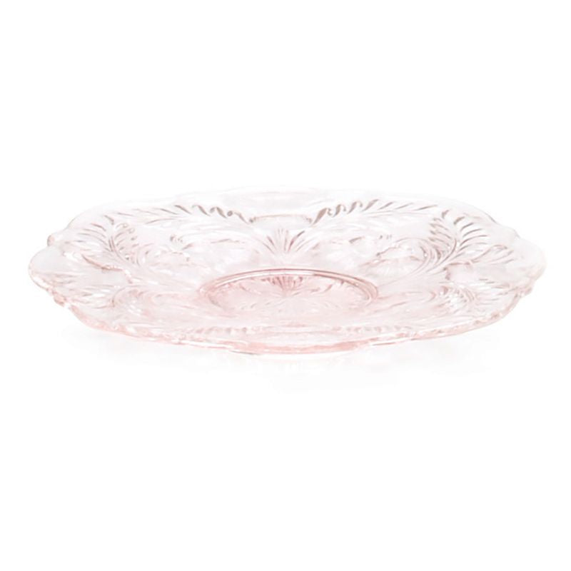 Thistle Dessert Plate Rose