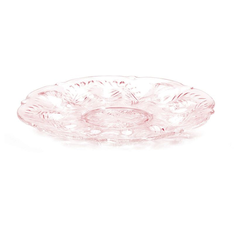 Thistle Egg Plate Rose