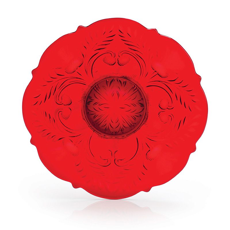 Thistle Platter Red