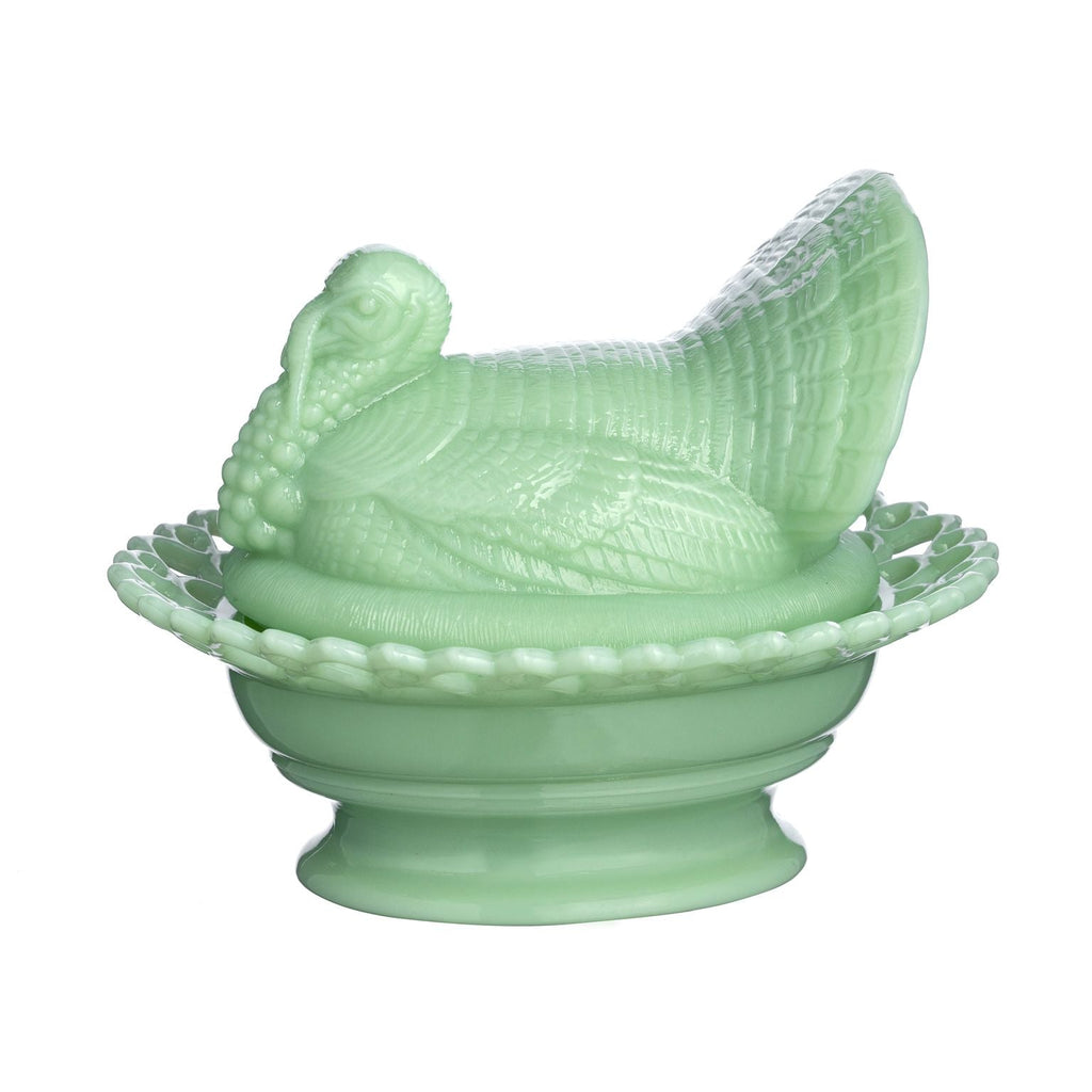 Covered Turkey Jadeite