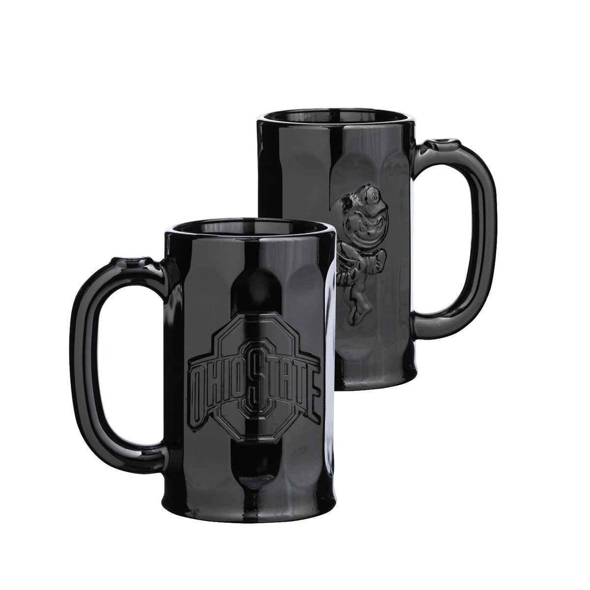 Osu 3 Logo Beer Mug Black (moq 12)