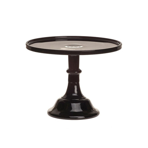 10 Cake Plate Blk Raspberry