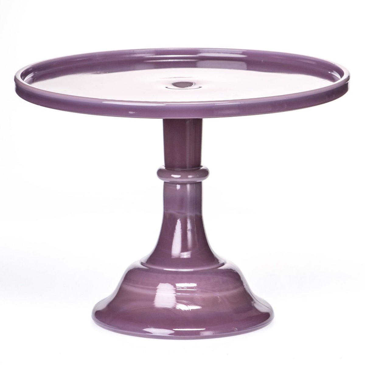 10 Cake Plate Eggplant