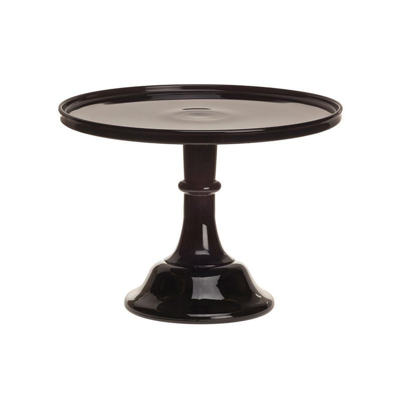 12 Cake Plate Blk Raspberry