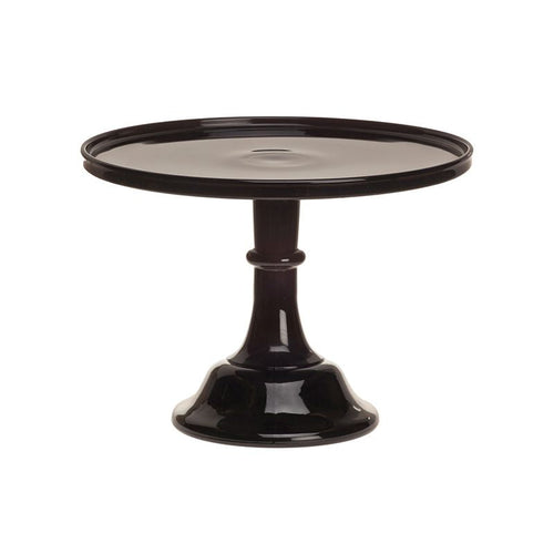 12 Cake Plate Blk Raspberry