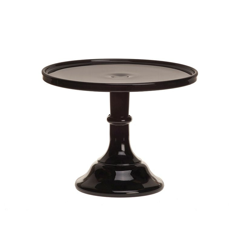 9 Cake Plate Blk Raspberry