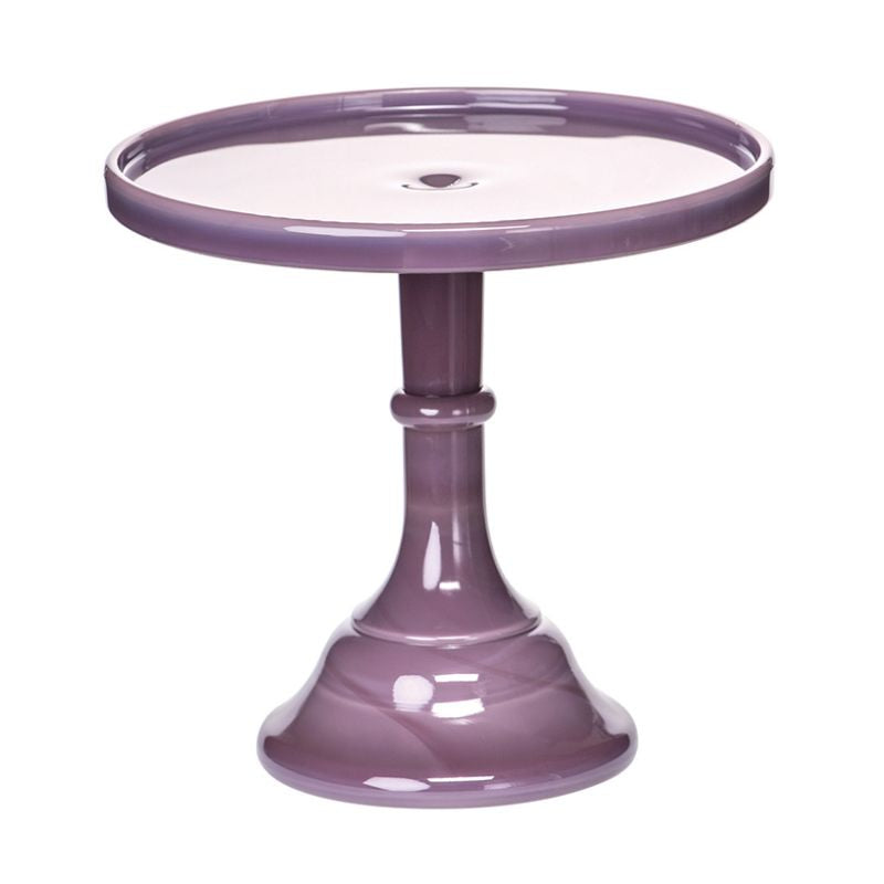 9 Cake Plate Eggplant