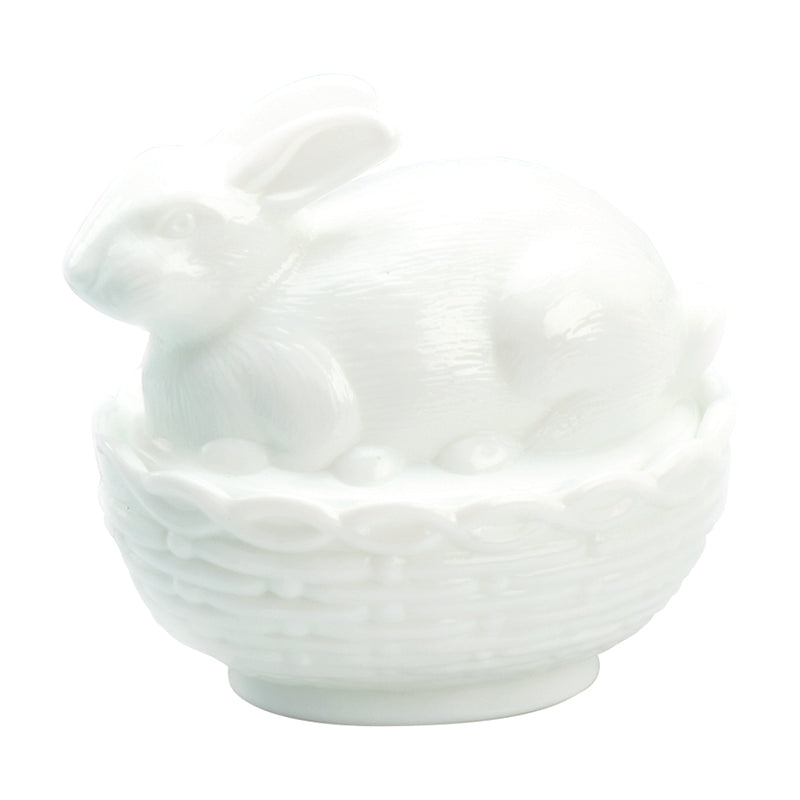 Bunny on Basket Milk