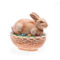 Bunny on Basket / Milk De w Colored Eggs