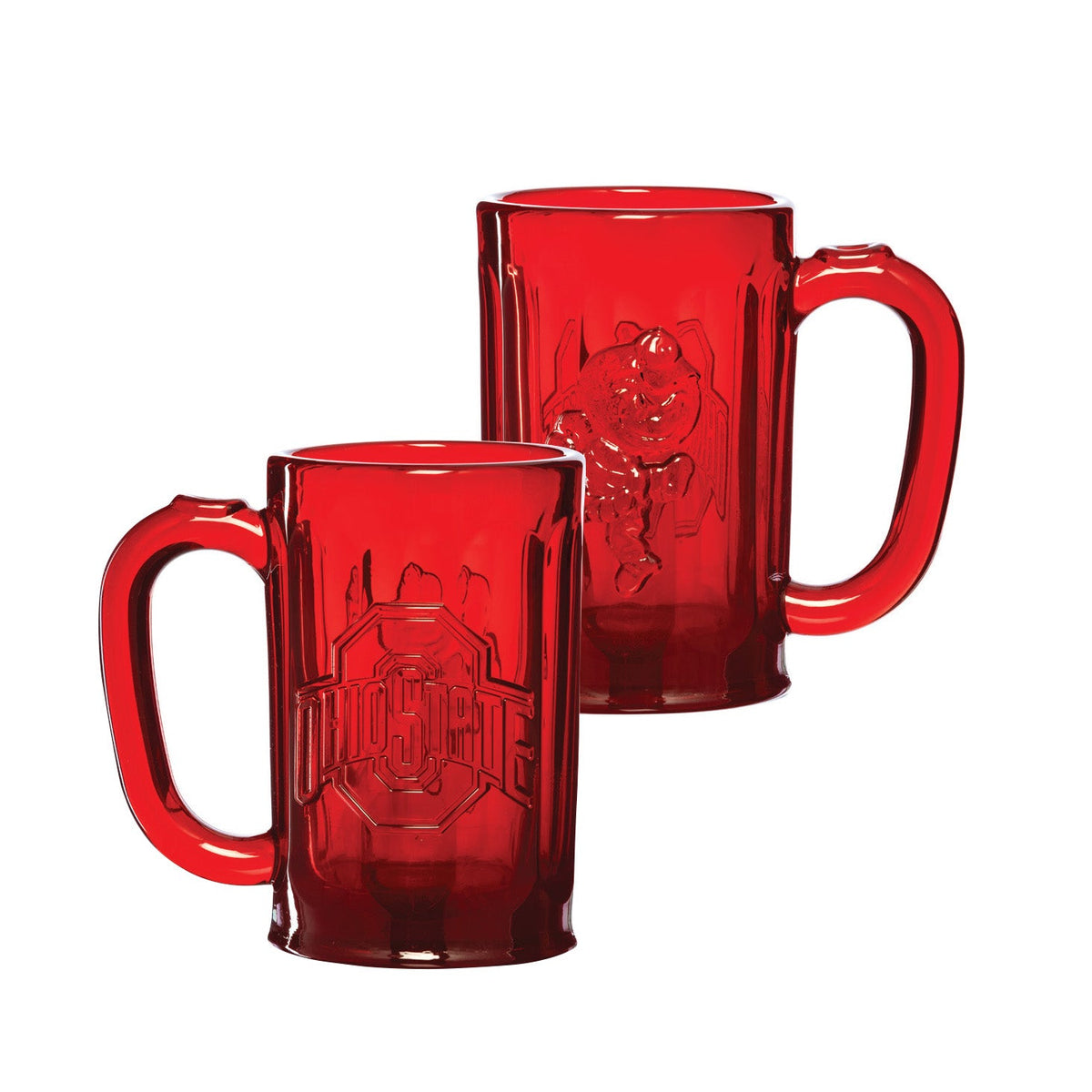 Osu 3 Logo Beer Mug Scarlet (moq 12)