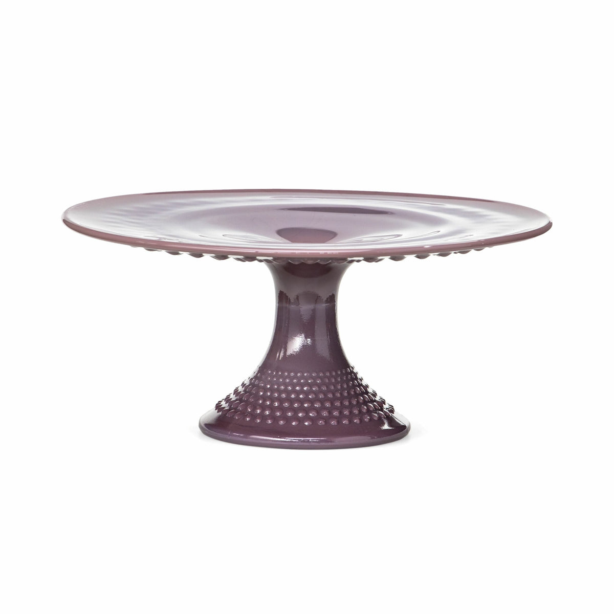 Gigi Cake Plate Eggplant