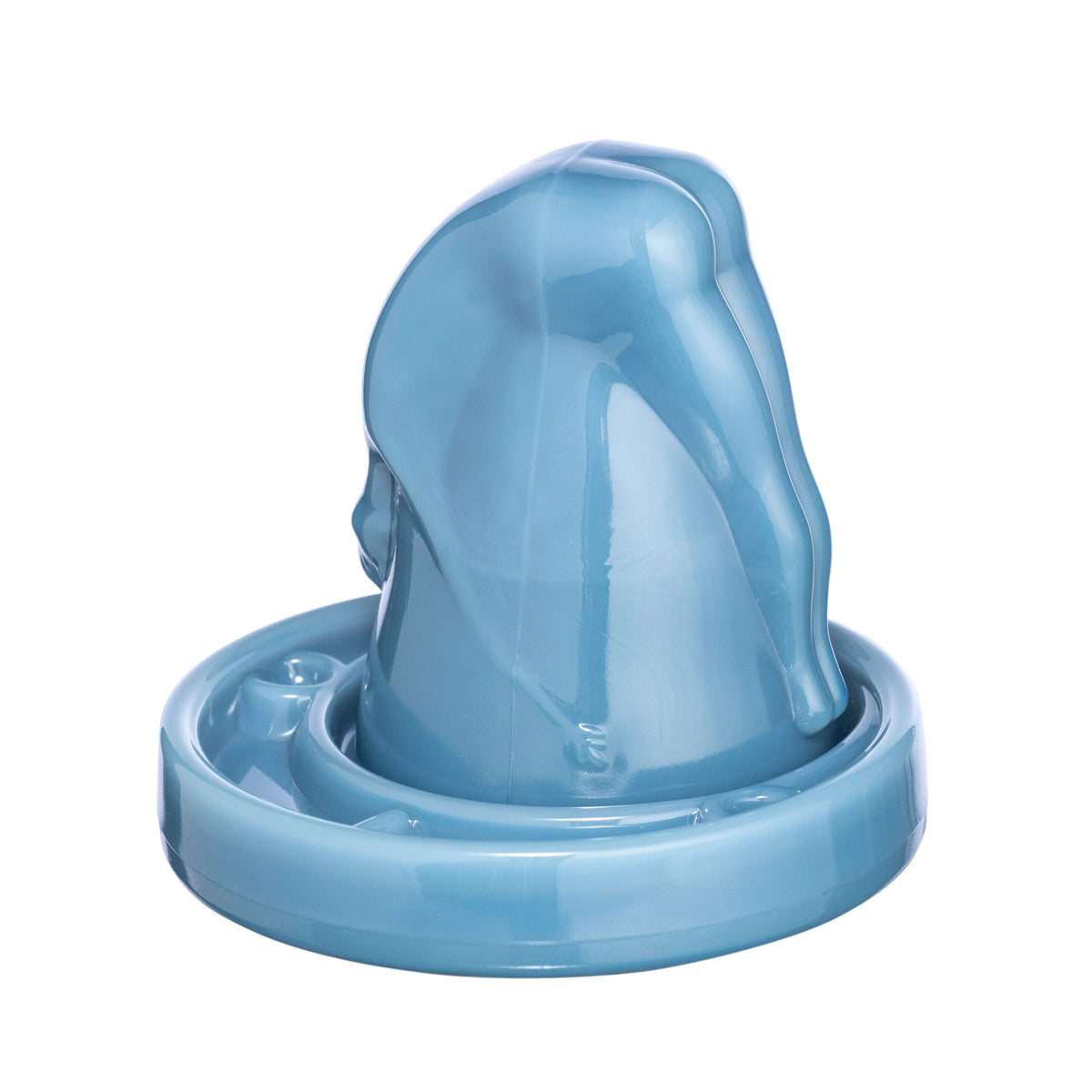 Bottoms Up Shot Glass Georgia Blue