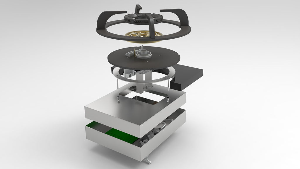 VARIOCOOK BURNER EXPODED VIEW 